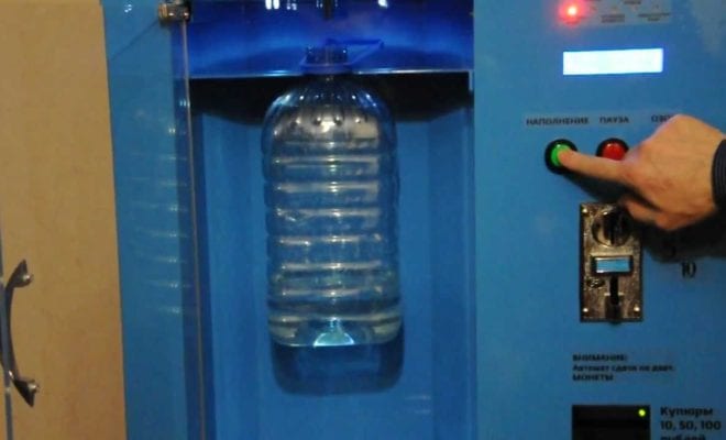 автомат по разливу воды