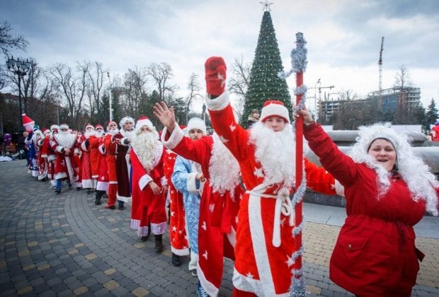 парад Дед Морозов