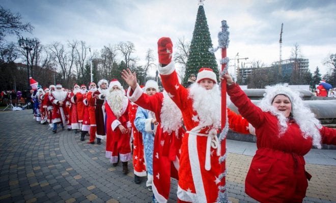 парад Дед Морозов