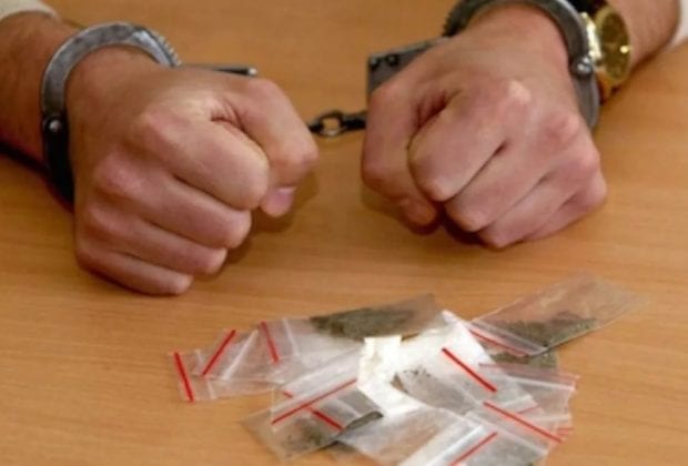 Арест за наркотики