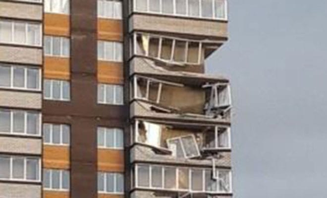 Разрушенные балконы