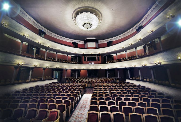 В Калуге отремонтировали здание Драмтеатра к 650-летию города