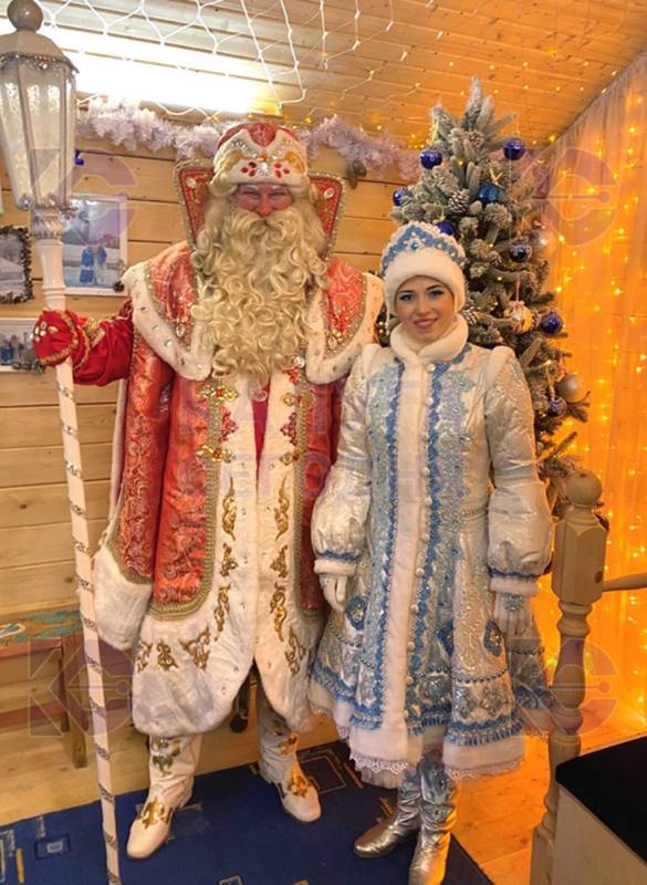 В центральном парке Калуги открылась резиденция Деда Мороза