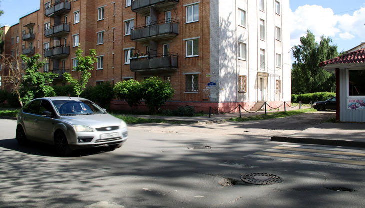 В июле в Калуге сделают ямочный ремонт на улицах Огарёва и Чижевского