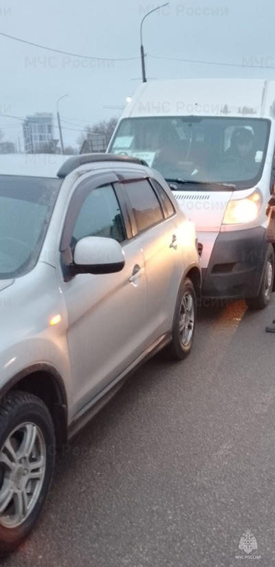 В Обнинске при столкновении с «Фиатом» пострадал водитель «Мицубиси»