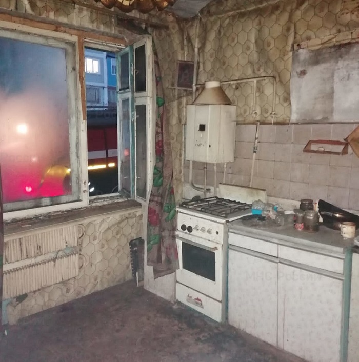 В Людиновском районе при пожаре в квартире погиб мужчина